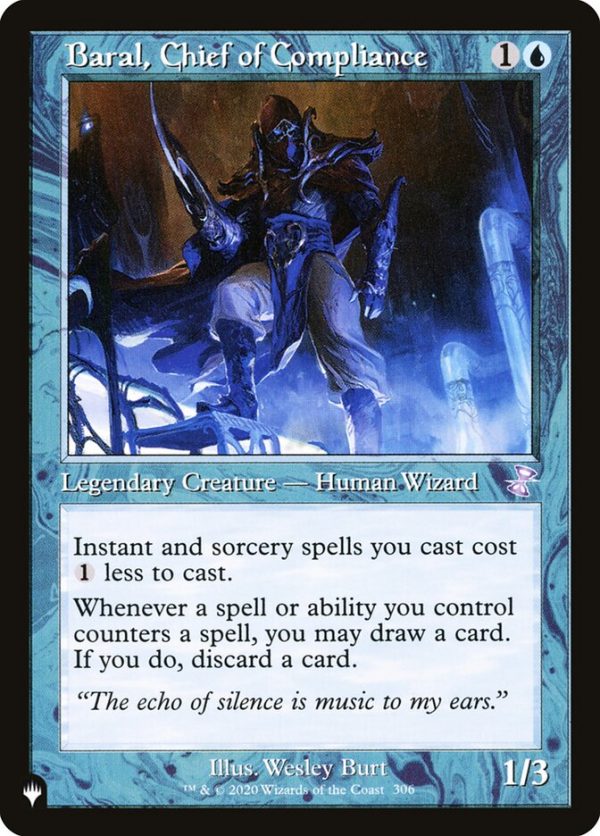 Baral, Chief of Compliance [The List] Online