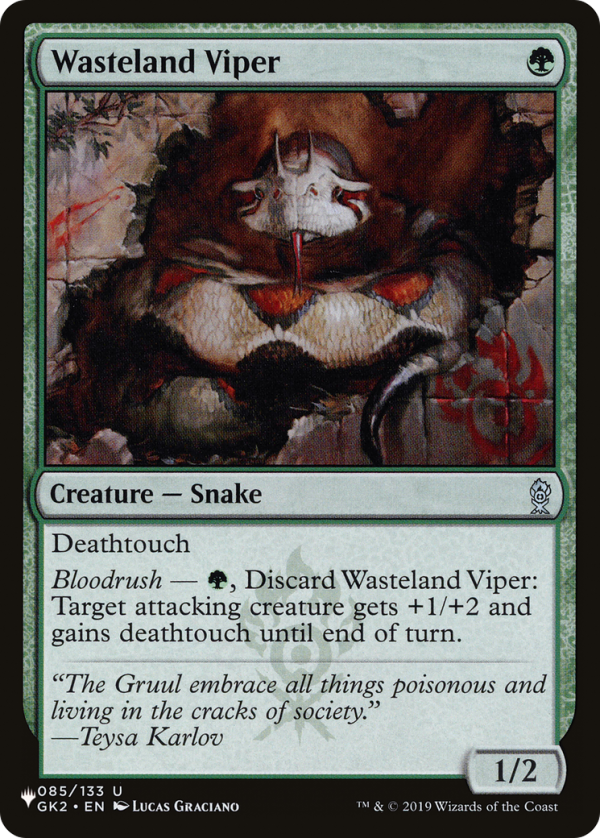 Wasteland Viper [The List] For Cheap