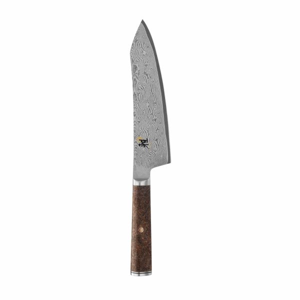 Miyabi Black 5000MCD67 7-inch Rocking Santoku Knife For Sale