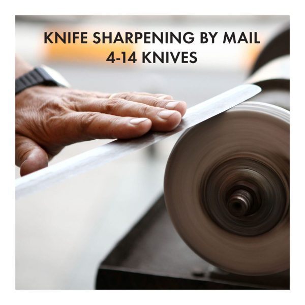 Knife Aid Professional Sharpening Service by Mail, 10 Knives Online Hot Sale