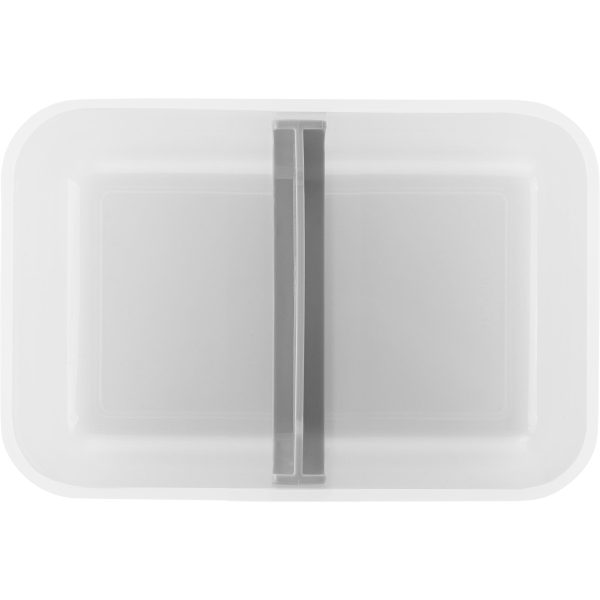 Zwilling Fresh & Save Plastic Lunch Box, Airtight Food Storage Container, Meal Prep Container, BPA-Free, Grey, Semitransparent - Large Cheap