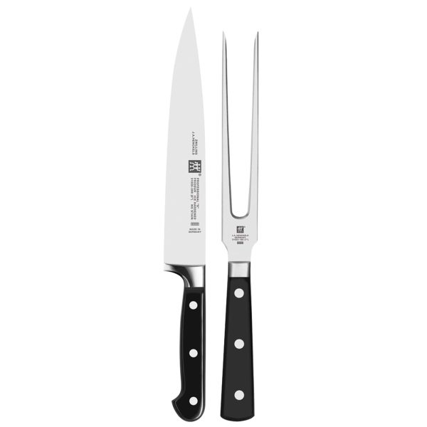 Zwilling Professional  S  2-pc Carving Knife & Fork Set Hot on Sale