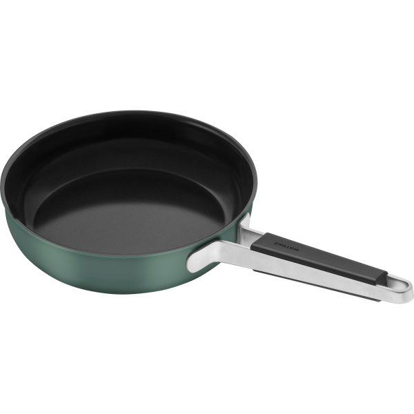 Zwilling Pure 9.5-inch Stainless Steel Ceramic Nonstick Fry Pan, Green Online Hot Sale