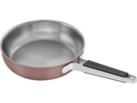 Zwilling Pure 9.5-inch Stainless Steel Fry Pan, Rose Online now