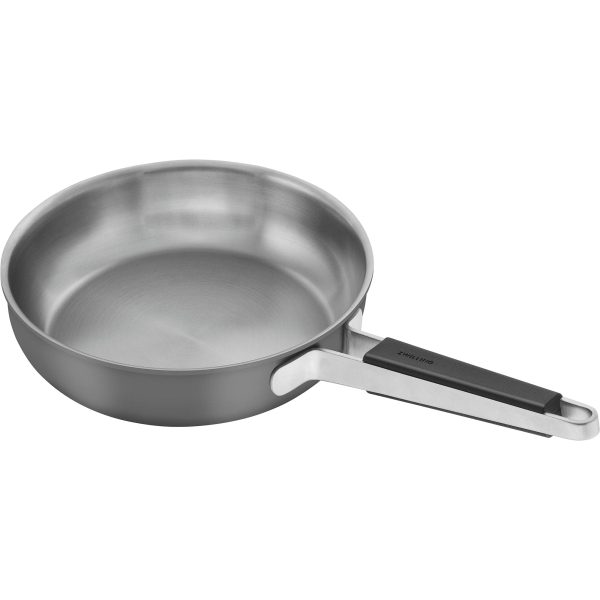 Zwilling Pure 9.5-inch Stainless Steel Fry Pan, Grey Online now