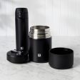 Zwilling Thermo Travel Bottle and Food Jar 2-pc Set - Black Online