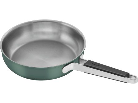 Zwilling Pure 9.5-inch Stainless Steel Fry Pan, Green Cheap