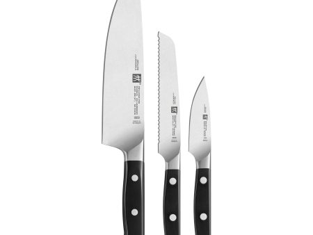 Zwilling Pro 3-pc Starter Knife Set Online now