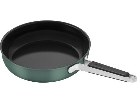 Zwilling Pure 11-inch Stainless Steel Ceramic Nonstick Fry Pan, Green Fashion