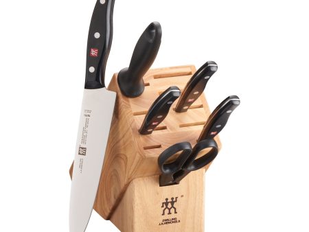 Zwilling Twin Signature 7-pc, Knife Block Set Online Hot Sale