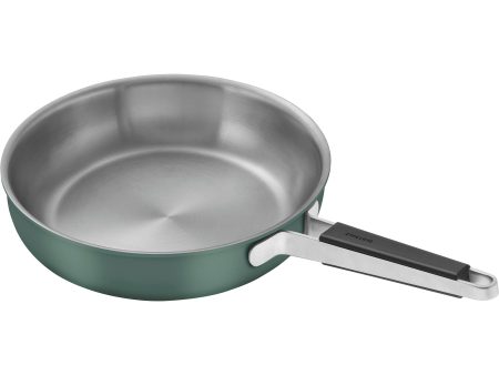 Zwilling Pure 11-inch Stainless Steel Fry Pan, Green Cheap