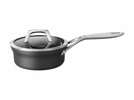 Zwilling Motion Hard Anodized 1.5-qt Aluminum Nonstick Sauce Pan with Lid Online