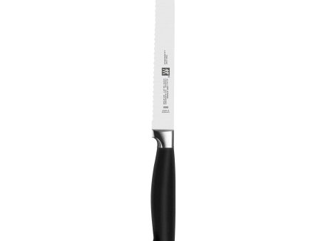 Zwilling Four Star 5-inch Serrated Utility Knife Fashion