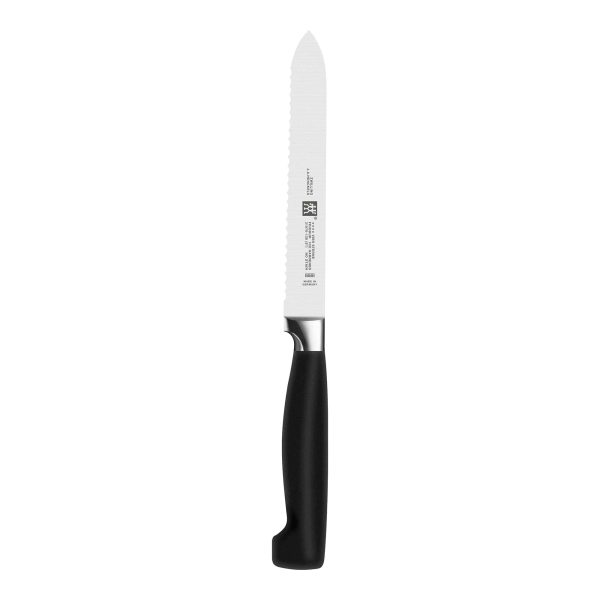 Zwilling Four Star 5-inch Serrated Utility Knife Fashion