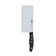 Zwilling Twin Signature Chinese Chef Knife, Chinese Cleaver Knife, 7-Inch, Stainless Steel, Black Fashion