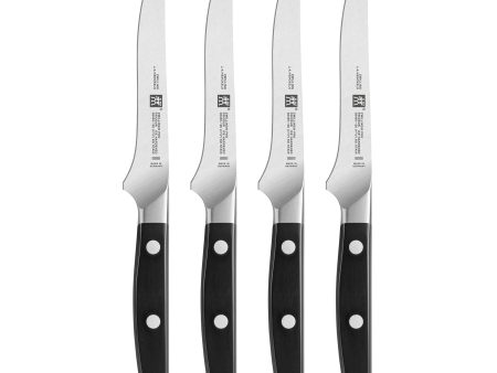 Zwilling Pro 4.5-Inch Steak Knife Set of 4 Online now