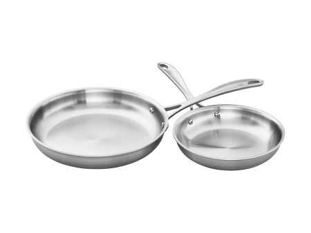 Zwilling Spirit 3-ply 2-pc Stainless Steel Fry Pan Set Fashion